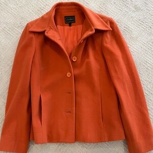 Louben vintage orange blazer jacket